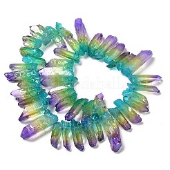 Нити из натурального кварца G-I345-02G