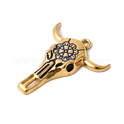 Подвески из нержавеющей стали 304 с эмалью&nbsp;STAS-G386-01G-01