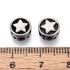 Бусины из нержавеющей стали 304&nbsp;STAS-T072-121AS