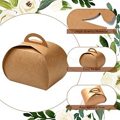 40 шт. 4-х видов крафт-бумага ручная коробка для торта&nbsp;CON-CJ0001-21