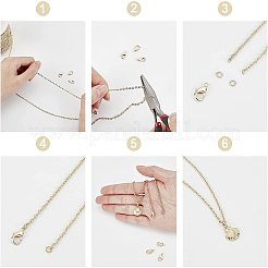 30 шт. 3-х цветные латунные карабины-клешни&nbsp;KK-BC0002-19