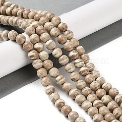 Натуральные бусины из радужного алашанского агата&nbsp;G-NH0022-A10-02