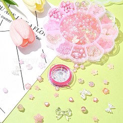 DIY акрил и АБС-пластик бусины с имитацией жемчуга браслеты наборы для изготовления ювелирных изделий&nbsp;DIY-FS0006-24C