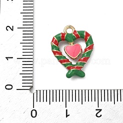 Рождественские эмали сплава подвески&nbsp;ENAM-F156-01G-07