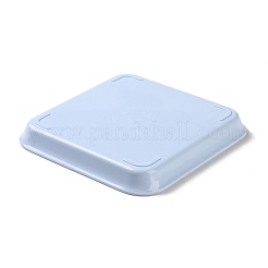 Квадратные пластиковые тарелки для ювелирных изделий&nbsp;AJEW-K041-01B