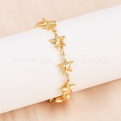 Браслеты из нержавеющей стали 304 для женщин&nbsp;BJEW-D359-10G