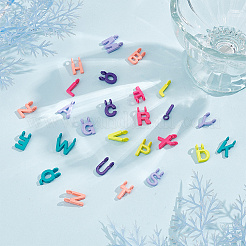 52 шт. 26-х стильные подвески из сплава с покрытием из сплава с распылением&nbsp;FIND-NB0004-34