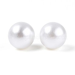 ABS имитация жемчужные бусины акриловые&nbsp;OACR-S011-14mm-02