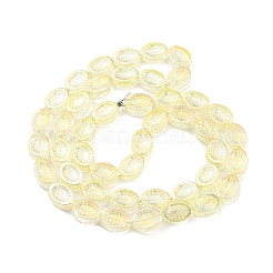 Гальванические стеклянные бусины&nbsp;EGLA-G037-13A-FR01