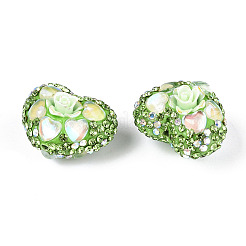 Полимерная глина в форме сердца&nbsp;RB-T018-03E