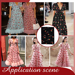 Полиэстеровая ткань-лазер&nbsp;DIY-WH0661-13A