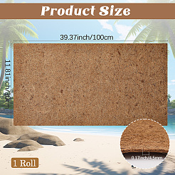 Украшение витрины из кокосового волокна&nbsp;DIY-WH20063-020