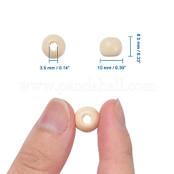 Природных шарики древесины&nbsp;X-TB10mmY-8