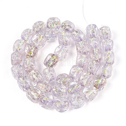 Ручной работы бусины фольги&nbsp;FOIL-T007-02E