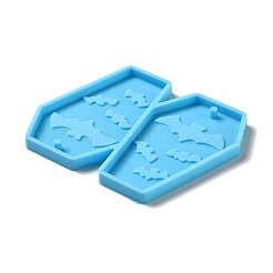 Силиконовые Молды для гроба с подвеской в виде летучей мыши своими руками&nbsp;LS-DIY-I099-16