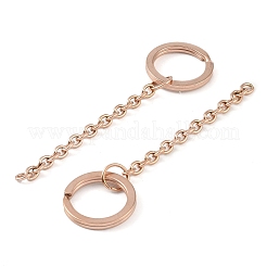 Ионное покрытие (ip) 304 нержавеющая сталь разъемные застежки для ключей&nbsp;X1-STAS-L226-009A-RG