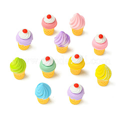 33 шт. 11 стиля смоляная модель еды скульптура витрина украшения&nbsp;DIY-CJ0003-16