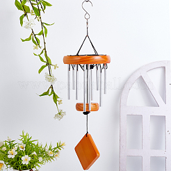 Наборы для самостоятельного изготовления колокольчиков из круглой трубки из дерева и алюминия&nbsp;DIY-PH0023-72A