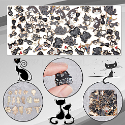 Подвески из сплава с покрытием из светлого золота&nbsp;ENAM-PH0002-46