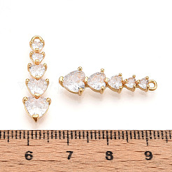 Латунные микро проложить кубического циркония подвески&nbsp;X-KK-N261-118B-G