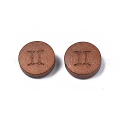 Деревянные бусины с лазерной гравировкой&nbsp;WOOD-S053-53K