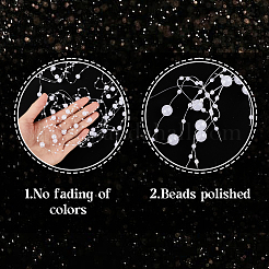 1 шт. пластиковая жемчужина&nbsp;OCOR-GF0004-43B