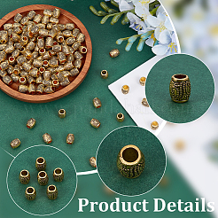 150 шт. европейские бусины из сплава в тибетском стиле&nbsp;FIND-ME0002-93