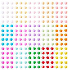 2400 шт. 15-х цветные непрозрачные стеклянные бусины&nbsp;DGLA-TA0001-25