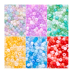 1800шт 6 цвета цейлонский стеклянный бисер&nbsp;FIND-PH0028-20