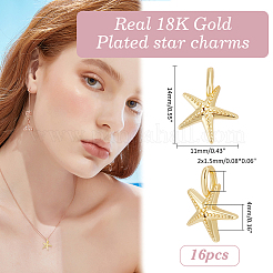 Латунные подвески с покрытием 16шт&nbsp;KK-ME0002-12