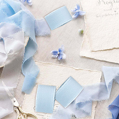 Лента из полиэстера и шифона&nbsp;HULI-PW0002-054E