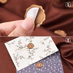 50шт. клейкие восковые штампы-наклейки DIY-CP0005-82J