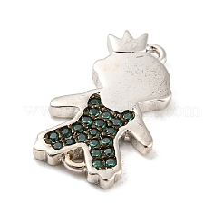 Латунные микро проложить класса AAA кубического циркония соединения&nbsp;ZIRC-F035-C-02-NR