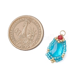 Стеклянные подвески&nbsp;PALLOY-MZ00961-03