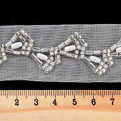 Кружевная отделка из листьев полиэстера&nbsp;OCOR-A007-26