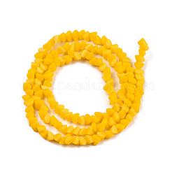 Непрозрачные сплошные цветные стеклянные бусины&nbsp;GLAA-N052-01-A04