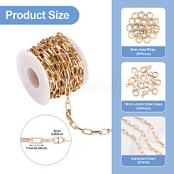 Наборы для изготовления алюминиевых ожерелий своими руками&nbsp;DIY-TA0010-72