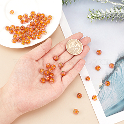 Ручной золотой песок бусины бисер нитей&nbsp;LAMP-OC0001-30D