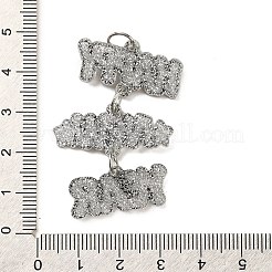 Подвески из смолы&nbsp;RESI-Q012-04B