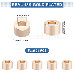 24 шт. Латунные бусины&nbsp;KK-LP0001-46