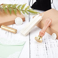 Латунные штампы с восковой печатью&nbsp;AJEW-CP0001-21E