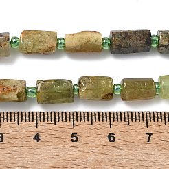 Гранат природный бисер нитей&nbsp;G-C270-K08