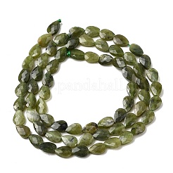 Бусы из натурального канадского нефрита&nbsp;G-B159-A12