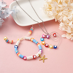 Непрозрачные акриловые бусины&nbsp;OACR-BT0001-01