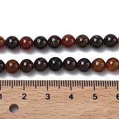 Нити из натуральных африканских оранжевых гранатовых бусин&nbsp;G-K365-F01-6mm