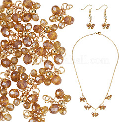 20шт стеклянные подвески&nbsp;PALLOY-TAC0217