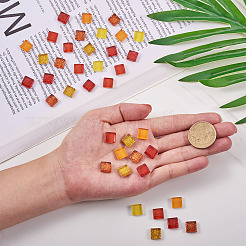 400шт 2 стиля стеклянных кабошонов&nbsp;GGLA-TA0001-09D