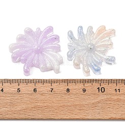 Кабошоны из светящейся непрозрачной смолы&nbsp;CRES-L045-13