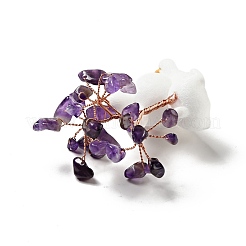 Украшения из натуральных драгоценных камней&nbsp;DJEW-E007-01RC-08