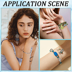 300шт набор бусин из сплава в тибетском стиле 15 стиля&nbsp;FIND-SP0002-16B